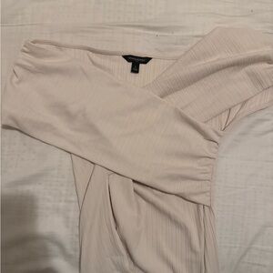 Banana republic Off-Shoulder Cream top